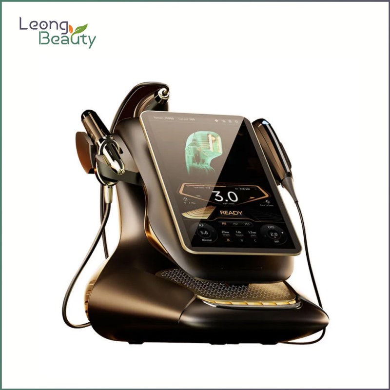 máquina de 25D HIFU RF EMS 3in1