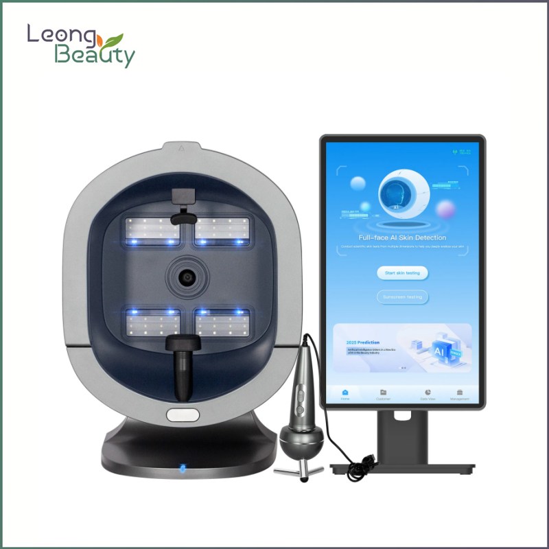 Máquina de análise de pele e couro cabeludo 2 em 1 X5 Pro